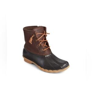 Sperry Saltwater Duck Boot Size 6.5 Like New Snow Rain Hiking winter Warm EUC